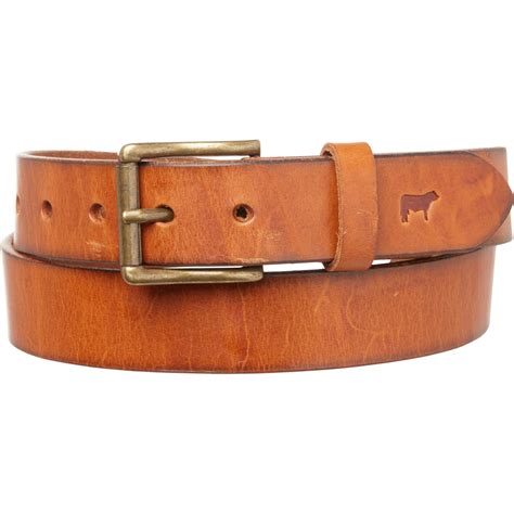 will leather goods saddle belt.